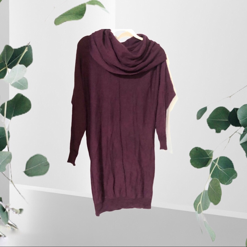Wool sweater dress